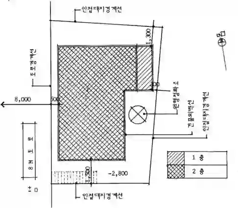 송현동 13-32 배치도 이미지